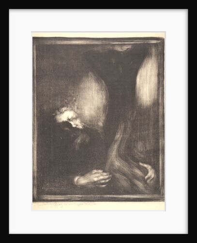 Rodin Sculptant, 1900 by Eugène Carrière