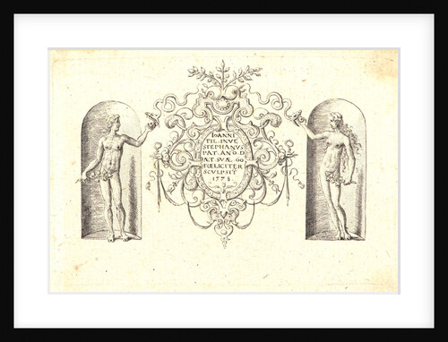 Several Gods of Classical Antiquity (Plusieurs Divinités de l'Antiquiteé Paienne), 1578 by Etienne Delaune
