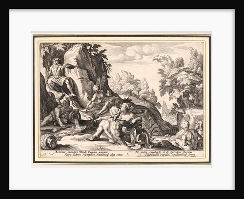 The River God Peneus Surrounded by Other Divinities, ca. 1589 by Anonymous