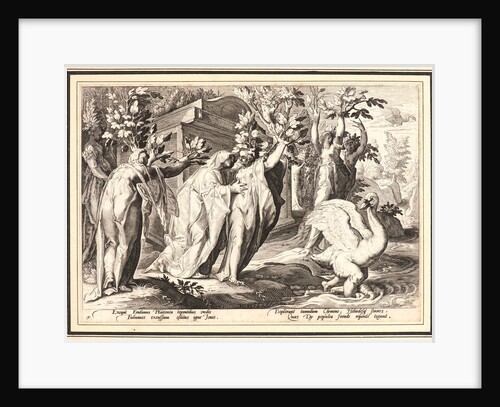Phaeton's Sisters Changed into Poplars, and Cygnus into a Swan, ca. 1590 by Anonymous