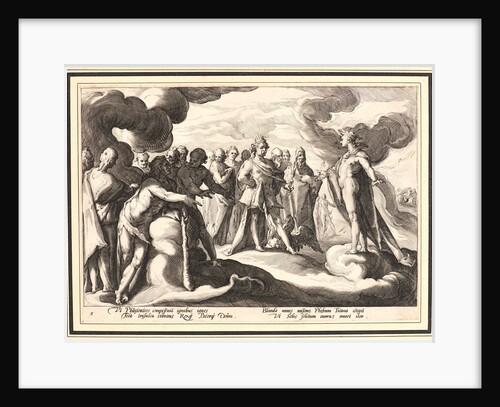 Jupiter and the Other Gods Asking Helios to Resume Control of the Chariot, ca. 1590 by Anonymous
