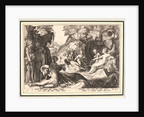 Diana and Her Nymphs Discovering Callisto's Pregnancy, ca. 1590 by Anonymous