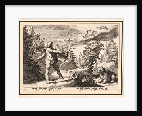 Arcas Preparing to Kill His Mother, ca. 1590 by Anonymous