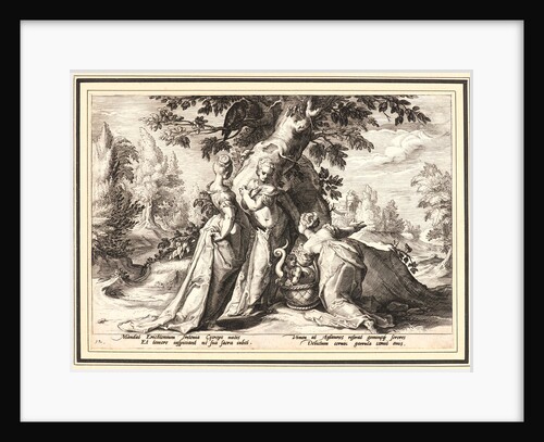 The Daughters of Cecrops Opening the Casket Entrusted to Them by Minerva, ca. 1590 by Anonymous