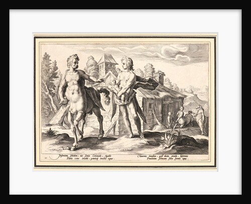 Apollo Entrusting Chiron with the Education of Aesculapius, ca. 1590 by Anonymous