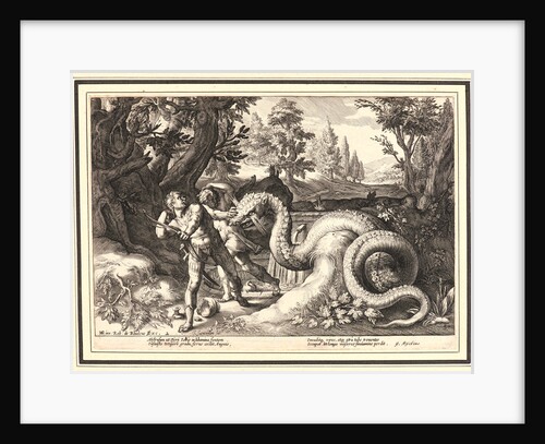 The Dragon Devouring the Companions of Cadmus, ca. 1615 by Anonymous