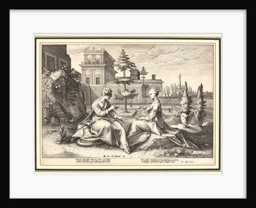 Juno in the Form of Beroe, Nurse to Semele, Warning the Young Girl to Beware of Jupiter's Advances, ca. 1615 by Anonymous