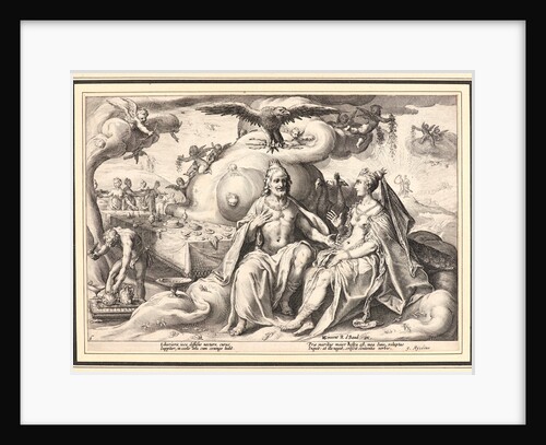 The Dispute between Jupiter and Juno over Which of the Two Sexes Finds Greatest Pleasure, ca. 1615 by Anonymous