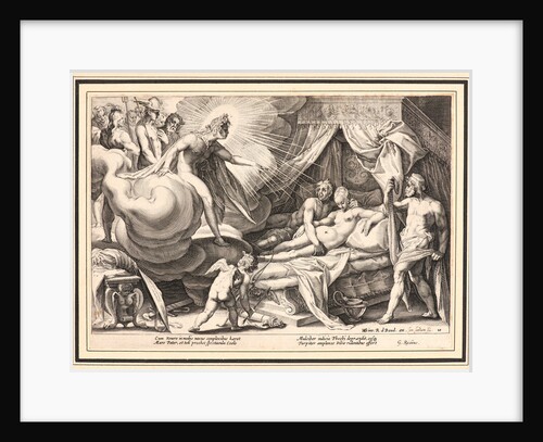 Phoebus Exposing Mars and Venus to the Ridicule of the Olympians, ca. 1615 by Anonymous