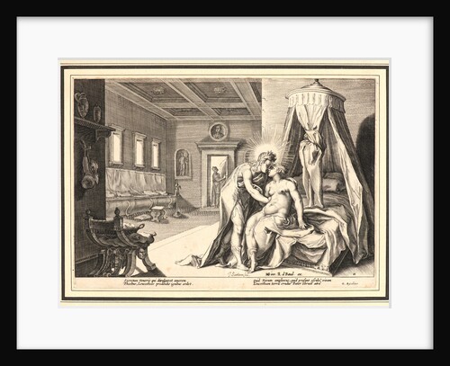 Apollo Abusing Leucothe in the Form of Eurynome, Her Mother, ca. 1615 by Anonymous