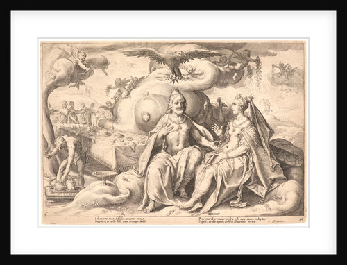 The Dispute between Jupiter and Juno over Which of the Two Sexes Finds Greatest Pleasure, ca. 1615 by Anonymous