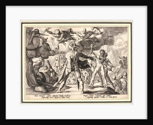 The Giants Climbing the Heavens, ca. 1589 by Anonymous