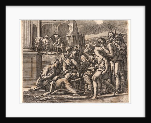 Adoration of the Shepherds, 1664 by Mauro Oddi