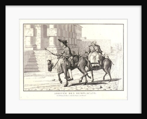Arrival of the Replacements (Arrivée des Remplacans), ca. 1805 by Anonymous