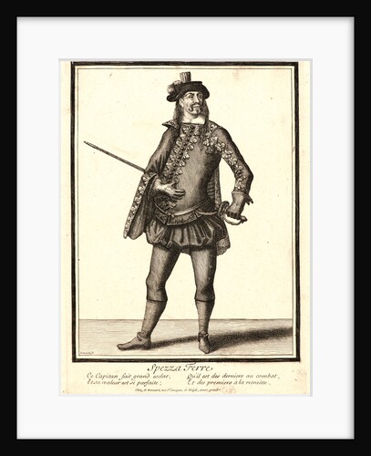 Spezza Ferre, ca. 1680-1690 by Nicolas Bonnart