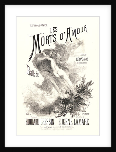 Les Morts d'Amour, 1885 by Eugène Carrière
