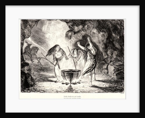 The Three Sorceresses, 1841 by August Jean-Baptiste Meurice