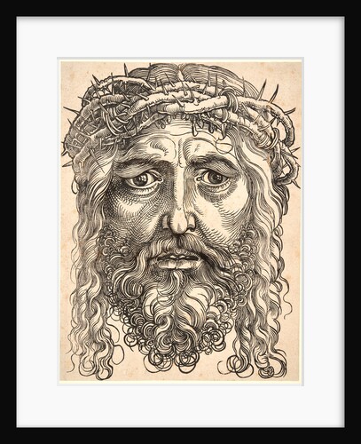 The Head of Christ Crowned with Thorns, ca. 1520-1530 by Hans Sebald Beham