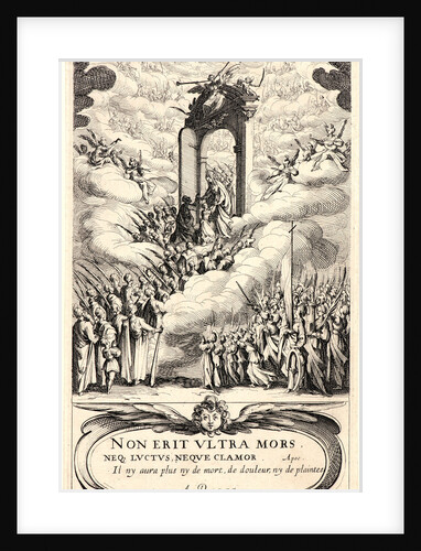 Frontispiece to Les Images des Saints, 1636 by Jacques Callot