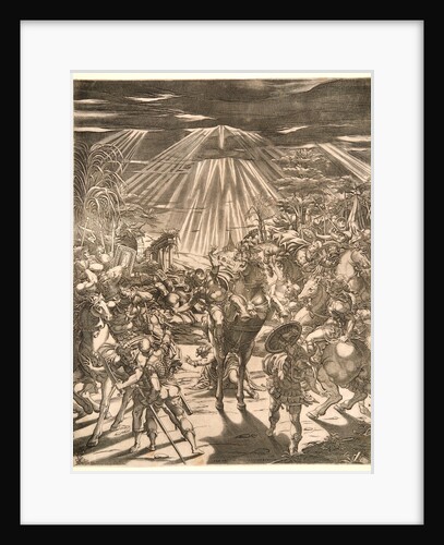 The Conversion of St. Paul, ca. 1550- 1560 by Cristofano Bertelli