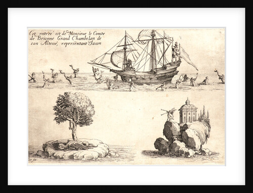 Entree de M. de Brione, 17th century by Jacques Callot