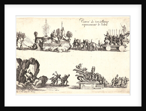 Entree du Duc Charles IV, 17th century by Jacques Callot