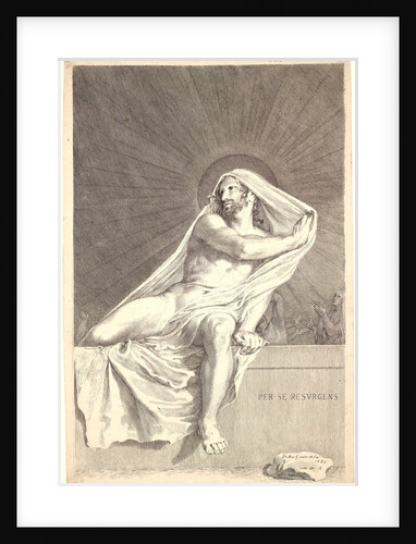 The Resurrection of Christ (Per Se Resurgens), 1683 by Claude Mellan