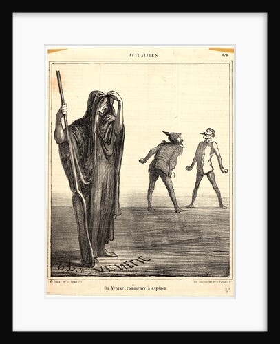 Ou Venise Commence a Esperer, 1866 by Honoré Daumier