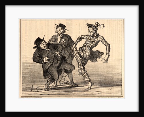 M. Cobden celebrant son triomphe.., 1857 by Honoré Daumier