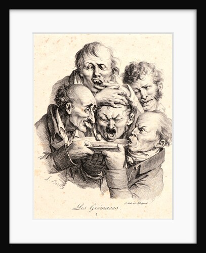 Grimaces (Les Grimaces) by Louis Léopold Boilly