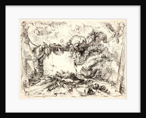 The Monumental Tablet, ca. 1745 by Giovanni Battista Piranesi
