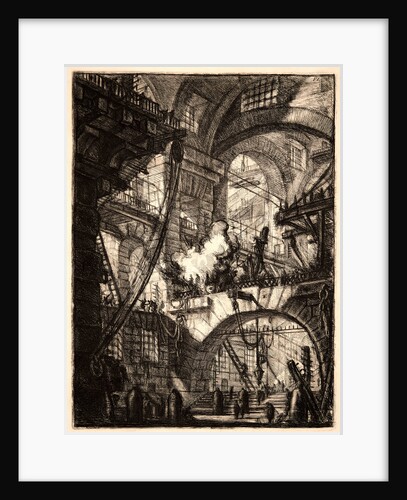 The Smoking Fire, 1761 by Giovanni Battista Piranesi