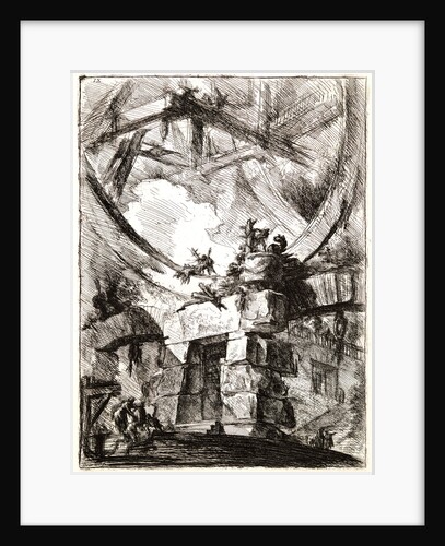 The Giant Wheel, 1761 by Giovanni Battista Piranesi