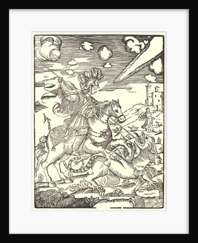 St. George Killing the Dragon, 16th century by Anonymous