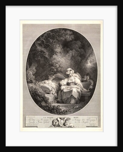 The Good Mother (La bonne mere), ca. 1779 by Nicolas Delaunay