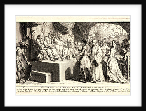 The Judgement of Pluto, 1727 by Bernard Picart