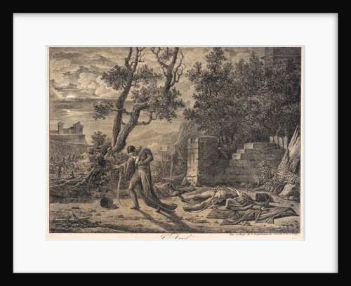 Le Duel, 1818 by Pierre Antoine Mongin