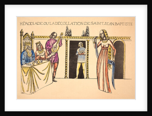 Herodias, or the Beheading of John the Baptist (Hérodiade, ou la decollation de St. Jean-Baptiste), ca. 1894-1895 by Émile Bernard