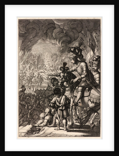 The Capture of the City of Paris, ca. 1657 by Abraham Bosse