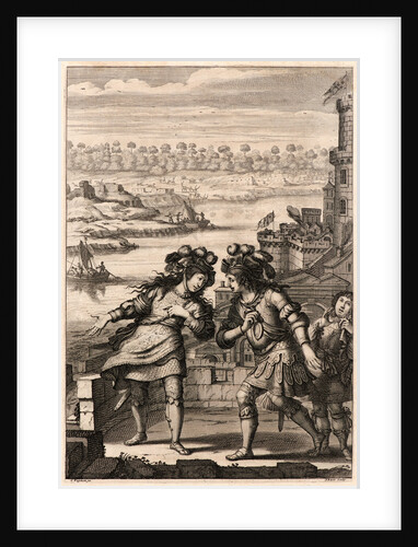 Joan in Conversation with Dunois, ca. 1657 by Abraham Bosse