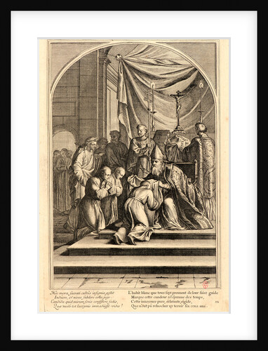 The Life of Saint Bruno, or The Founding of the Carthusian Order, Plate 12, 17th-18th century by Anonymous