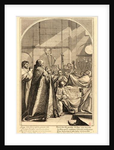 The Life of Saint Bruno, or The Founding of the Carthusian Order, Plate 3, 17th-18th century by Anonymous