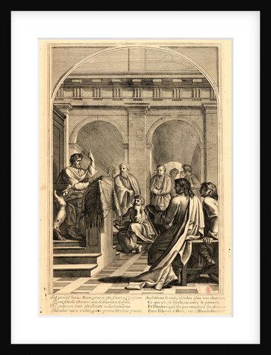 The Life of Saint Bruno, or The Founding of the Carthusian Order, Plate 5, 17th-18th century by Anonymous