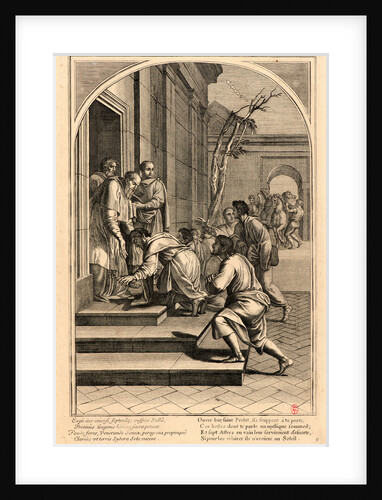 The Life of Saint Bruno, or The Founding of the Carthusian Order, Plate 9, 17th-18th century by Anonymous