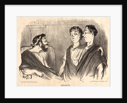 Héraclius, 1851 by Honoré Daumier