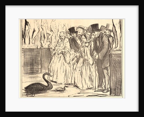 Décidément, ce qui, cette année obtient, 1857 by Honoré Daumier