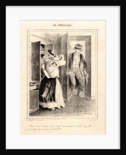 Allons donc! Francoise, arrivez donc!!..., ca. 1840-1850 by Anonymous