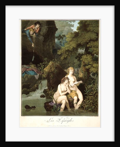Mischievous Boys (Les Espiègles), ca. 1785-1789 by Charles-Melchior Descourtis