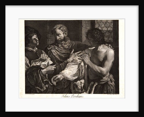 Prodigal Son (Filius Prodigus), 1770 by Domenico Cunego