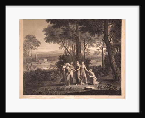 Untitled (Moses and Pharoah's daughter), 19th century by Nicolas Poussin